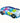 360° Rotating Transparent Toy Car, Colorful Lights, Cool Music at Night, Christmas Gift, Birthday Present, Battery Not Included
