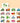 16pcs Toddler Puzzle Cards Toys for Kids Jigsaw Matching Game Education Toys Cartoon Shape Cognitive Training Gift